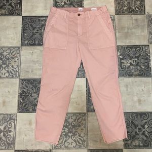 Gap Chinos pink with light pinstripes size 10